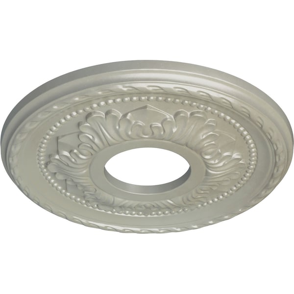 Palmetto Ceiling Medallion (Fits Canopies Up To 4 7/8), 12 1/8OD X 3 1/2ID X 1P